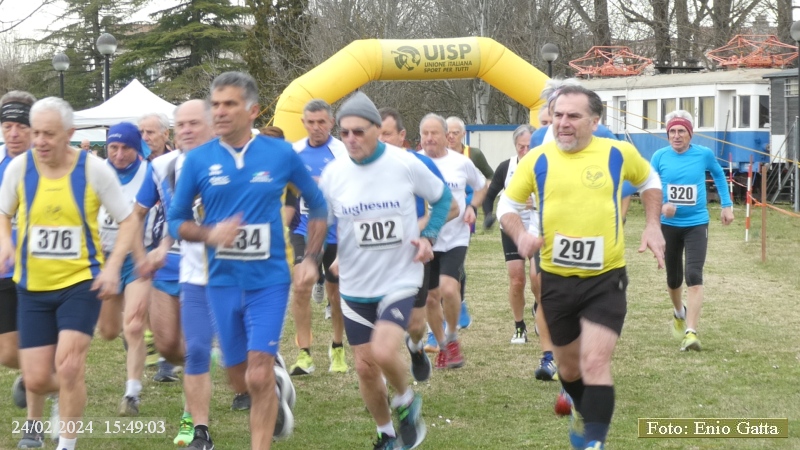 Mezzano: Cross Provinciale UISP 2024 - prova 2 di 6 - 24 febbraio 2024